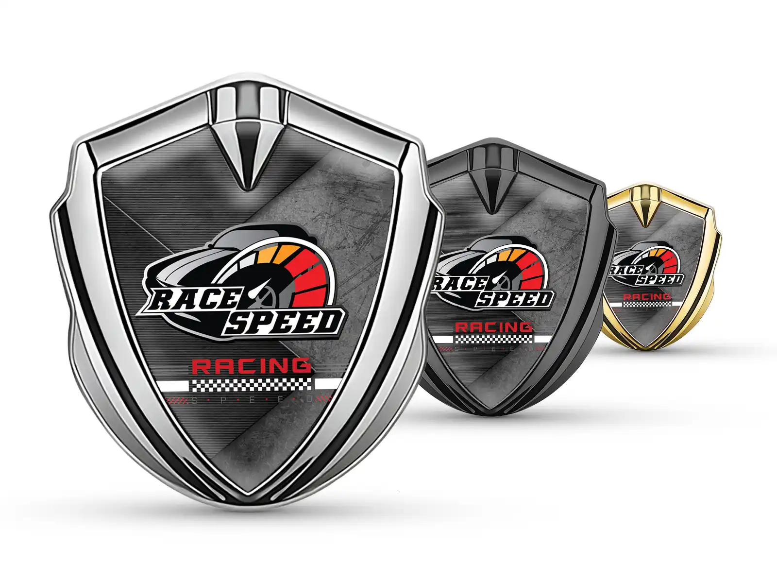 Emblem Silicon Badge Standard Stylish